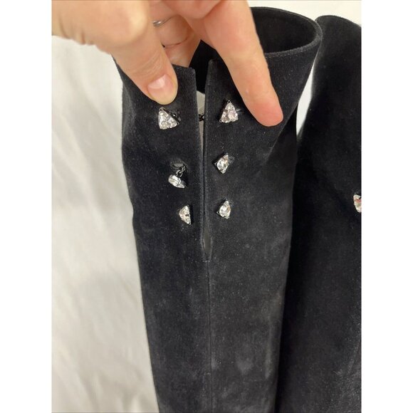 Violavinca Suede Knee-High Boots Womens EU Size 38 Made in Italy - Picture 6 of 14